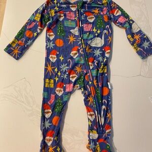 Festive Santa Kids Footie